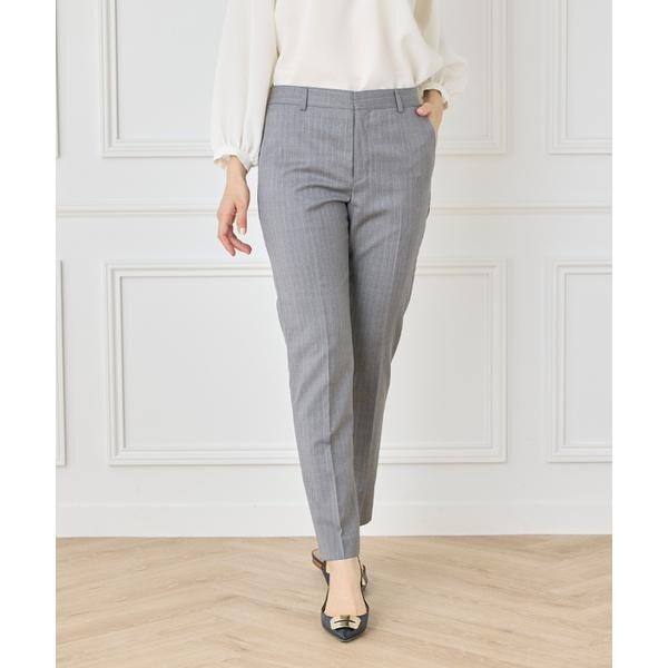 イネド（INED）/《大きいサイズ》【セットアップ対応】テーパードパンツ《CERRUTI》