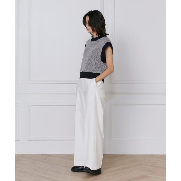 イネド（INED）/ノースリーブプルオーバーニット　《YVON》