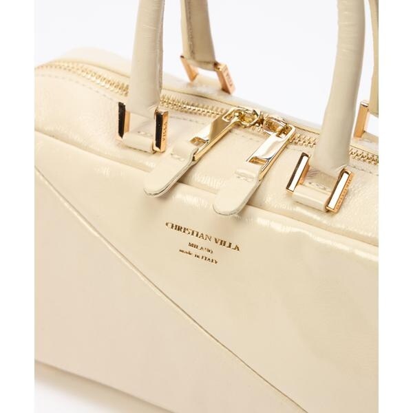 イネド（INED）/《SUPERIOR CLOSET》スクエアボストンバッグ《CHRISTIAN VILLA》