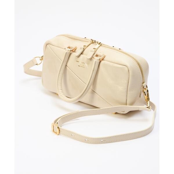 イネド（INED）/《SUPERIOR CLOSET》スクエアボストンバッグ《CHRISTIAN VILLA》