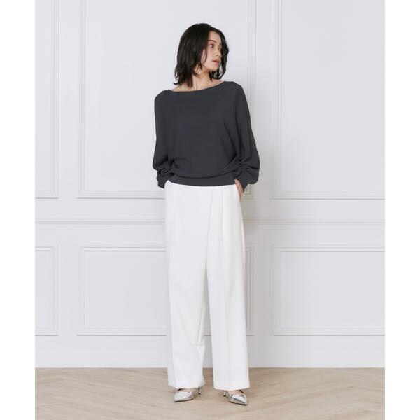 イネド（INED）/《大きいサイズ》ドルマンスリーブニット《Cuoo》