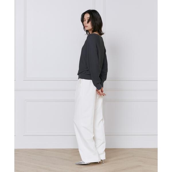 イネド（INED）/《大きいサイズ》ドルマンスリーブニット《Cuoo》