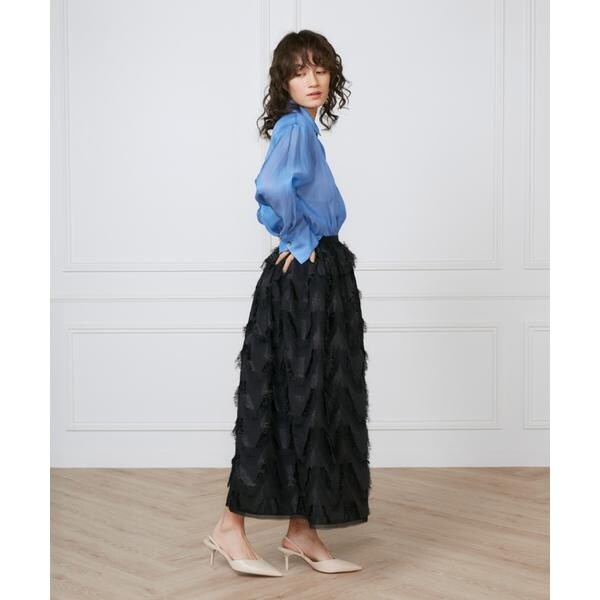 イネド（INED）/オーガンジーシャツ《la veille by SUPERIOR CLOSET》