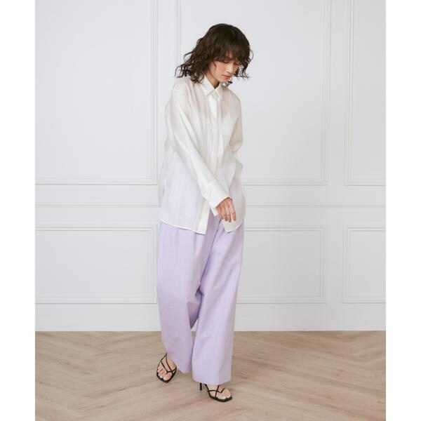 イネド（INED）/オーガンジーシャツ《la veille by SUPERIOR CLOSET》