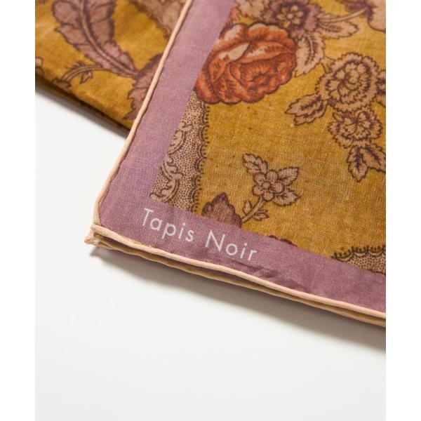 イネド（INED）/《FAVORITE》Large Light Yellow スカーフ《Tapis Noir》