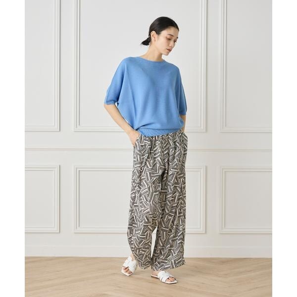 イネド（INED）/5分袖ドルマンスリーブニット《Cuoo》