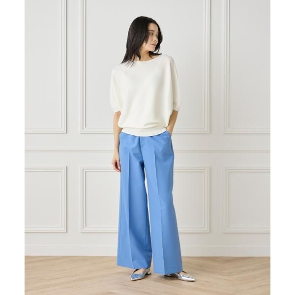 イネド（INED）/5分袖ドルマンスリーブニット《Cuoo》