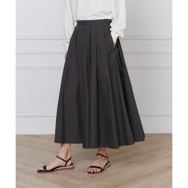 イネド（INED）/《大きいサイズ》タックスカート