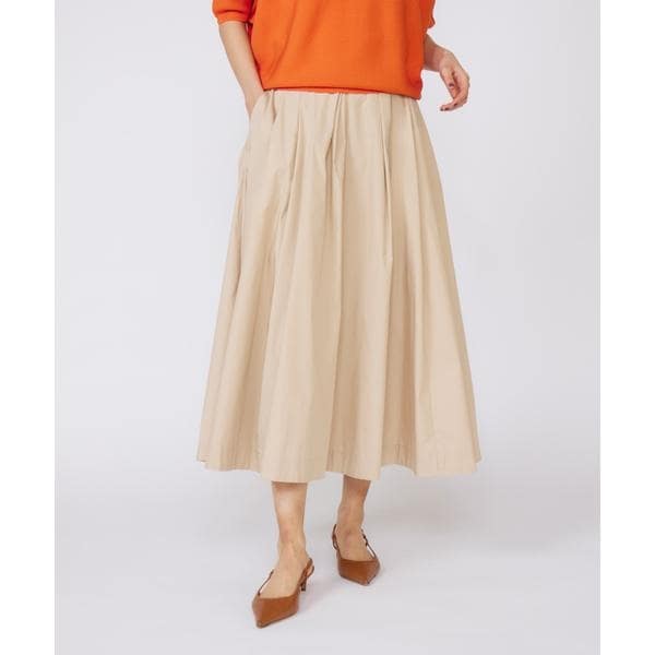 イネド（INED）/《大きいサイズ》タックスカート