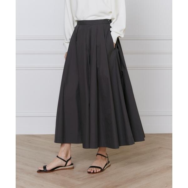 イネド（INED）/《大きいサイズ》タックスカート