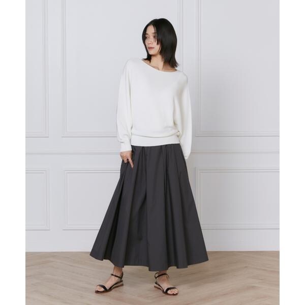 イネド（INED）/《大きいサイズ》タックスカート