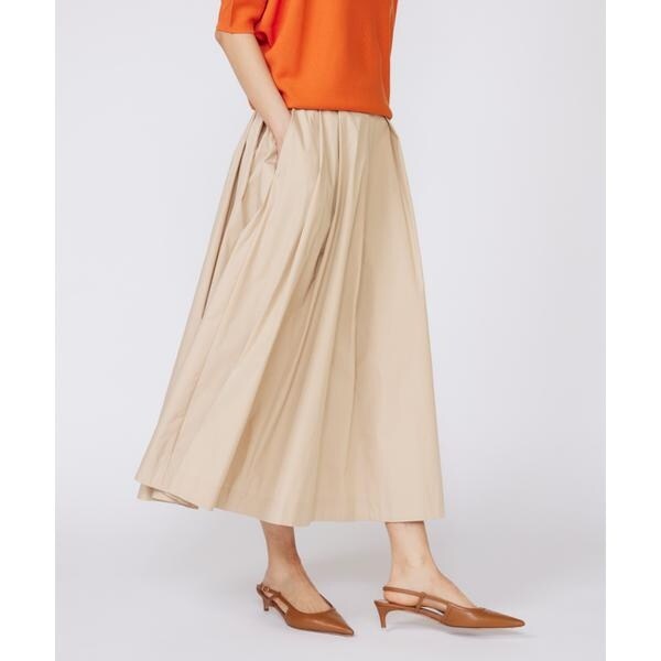 イネド（INED）/《大きいサイズ》タックスカート