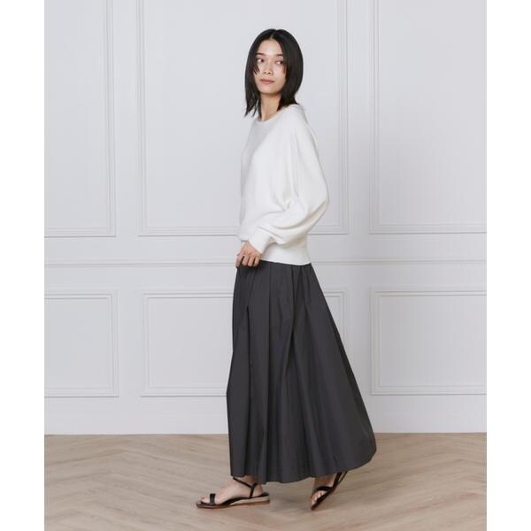イネド（INED）/《大きいサイズ》タックスカート