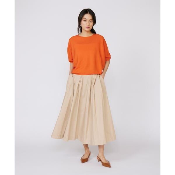 イネド（INED）/《大きいサイズ》タックスカート