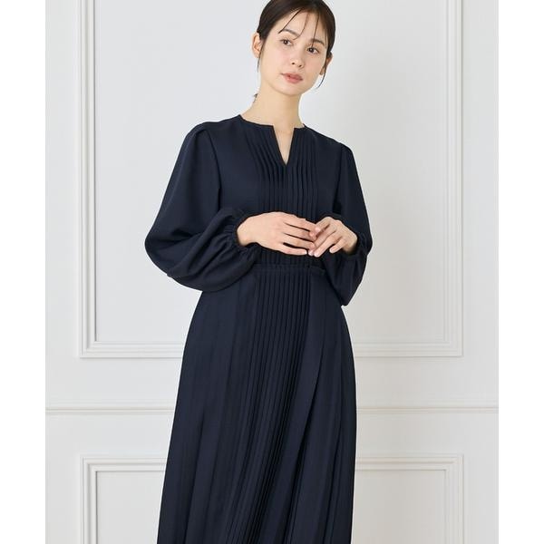 イネド（INED）/クラシックプリーツワンピース《la veille by SUPERIOR CLOSET》