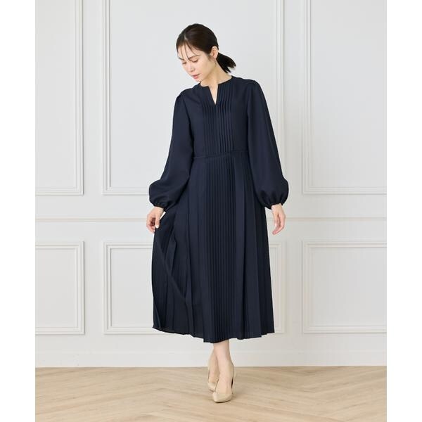 イネド（INED）/クラシックプリーツワンピース《la veille by SUPERIOR CLOSET》
