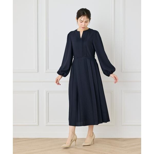 イネド（INED）/クラシックプリーツワンピース《la veille by SUPERIOR CLOSET》