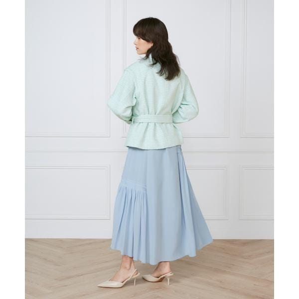 イネド（INED）/《大きいサイズ》ショートコート《la veille by SUPERIOR CLOSET》