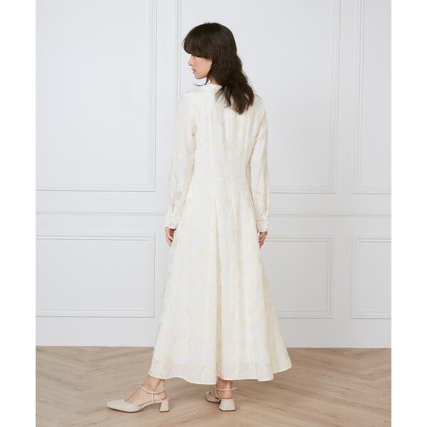 イネド（INED）/《大きいサイズ》ミディ丈ワンピース　《la veille by SUPERIOR CLOSET》