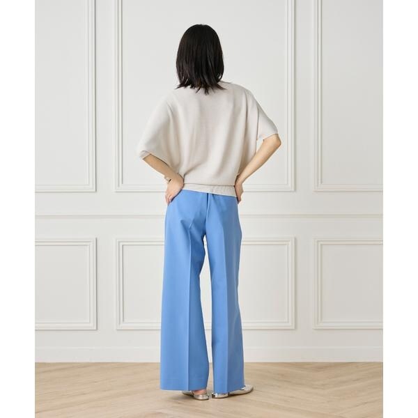 イネド（INED）/《大きいサイズ》5分袖ドルマンスリーブニット《Cuoo》