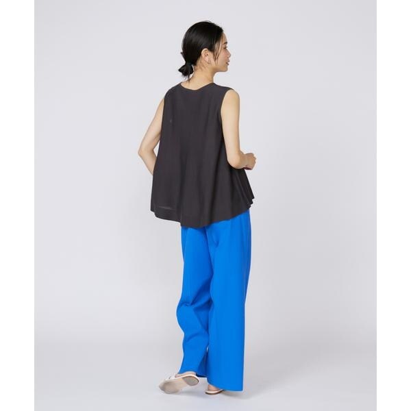 イネド（INED）/《大きいサイズ》シェルタリングドライ美脚ワイドパンツ