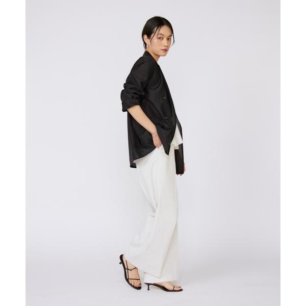 イネド（INED）/《大きいサイズ》シェルタリングドライ美脚ワイドパンツ