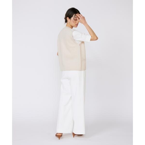 イネド（INED）/《大きいサイズ》シェルタリングドライ美脚ワイドパンツ