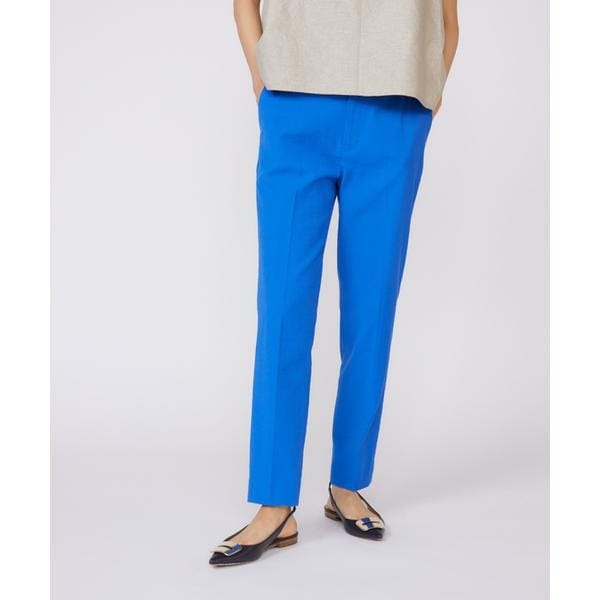 イネド（INED）/《大きいサイズ》シェルタリングドライ美脚テーパードパンツ