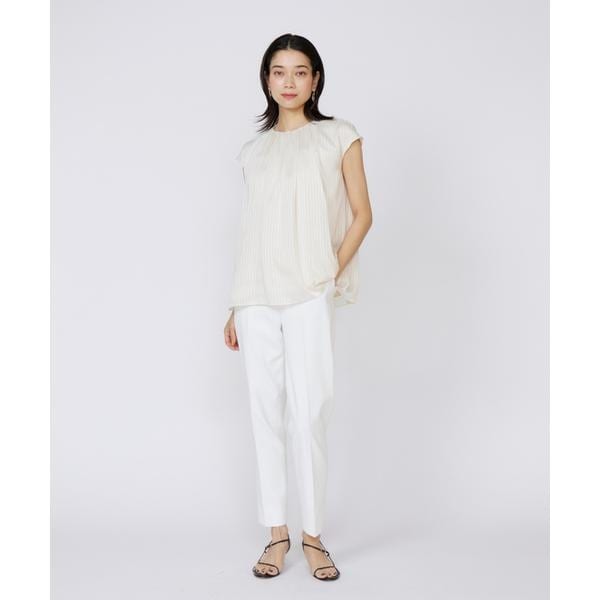 イネド（INED）/《大きいサイズ》シェルタリングドライ美脚テーパードパンツ