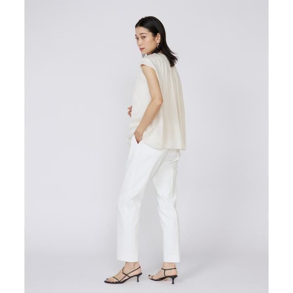 イネド（INED）/《大きいサイズ》シェルタリングドライ美脚テーパードパンツ