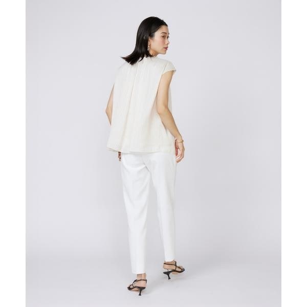 イネド（INED）/《大きいサイズ》シェルタリングドライ美脚テーパードパンツ