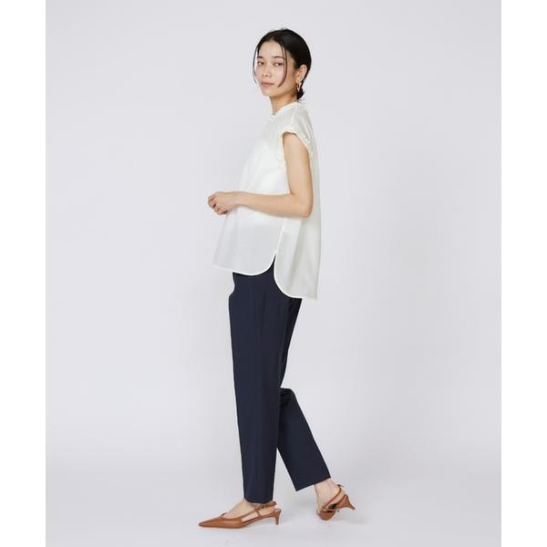 イネド（INED）/《大きいサイズ》シェルタリングドライ美脚テーパードパンツ