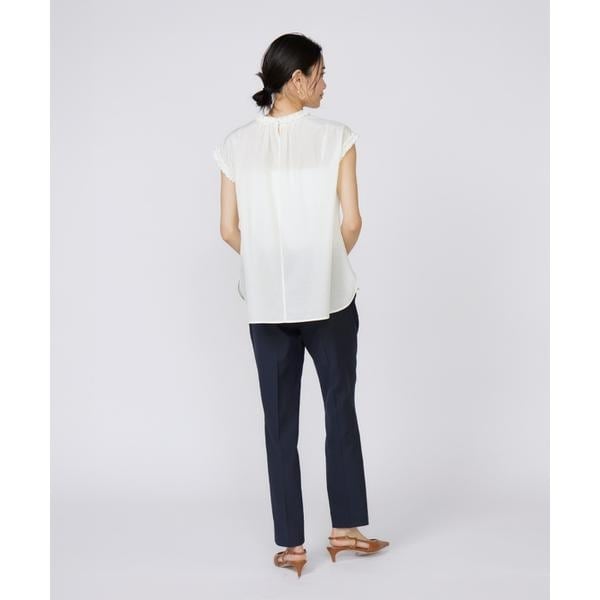 イネド（INED）/《大きいサイズ》シェルタリングドライ美脚テーパードパンツ