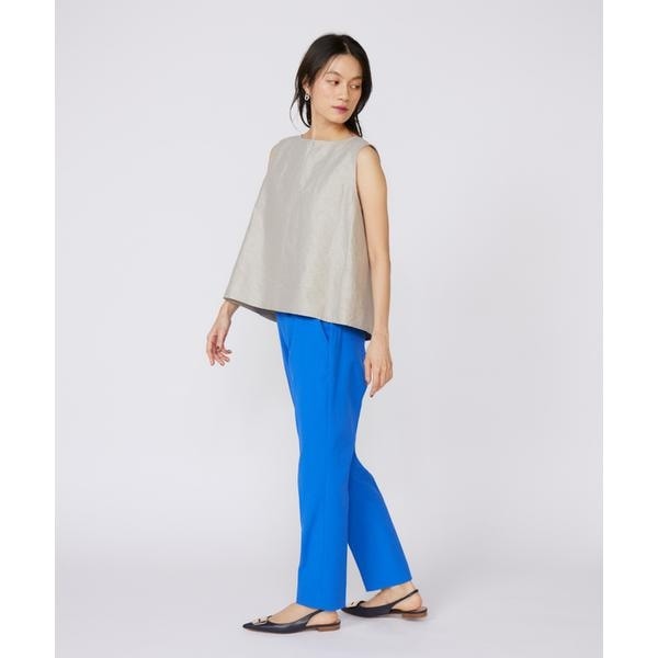 イネド（INED）/《大きいサイズ》シェルタリングドライ美脚テーパードパンツ