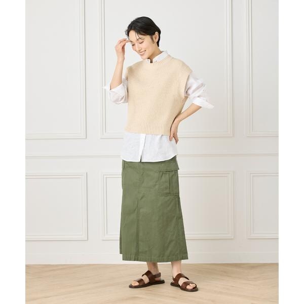 イネド（INED）/ミリタリースカート《YVON》