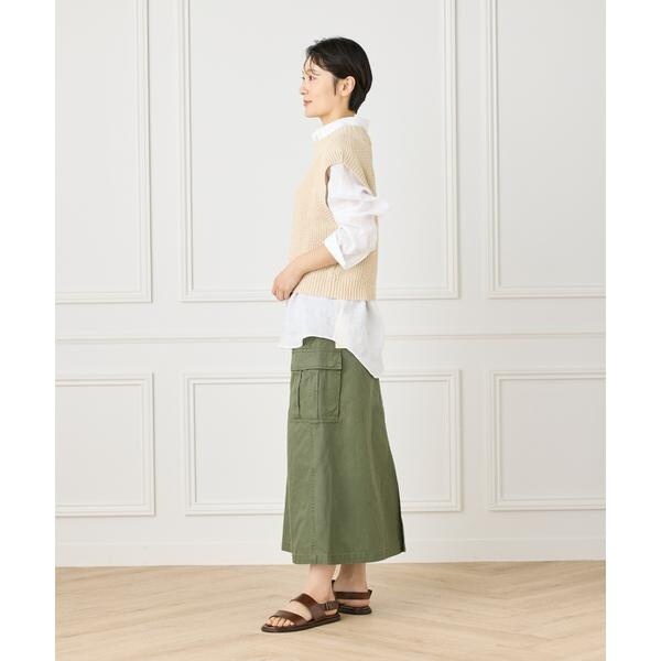 イネド（INED）/ミリタリースカート《YVON》