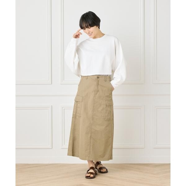 イネド（INED）/ミリタリースカート《YVON》