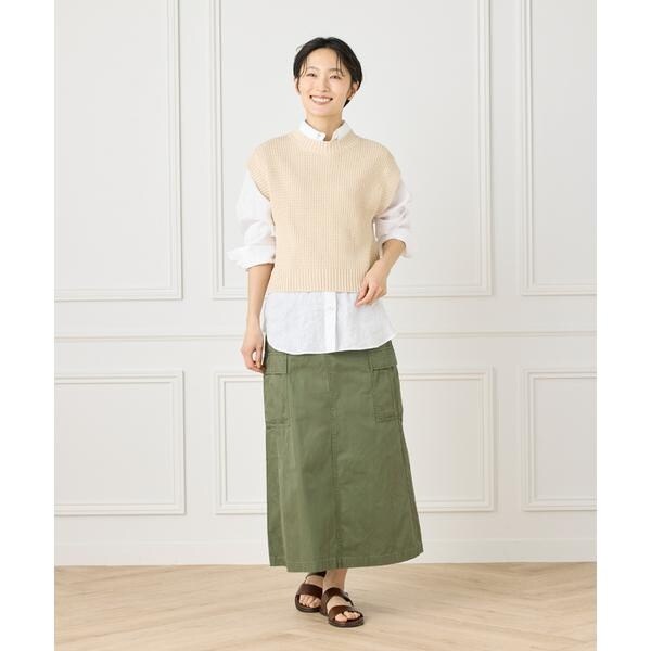 イネド（INED）/ミリタリースカート《YVON》