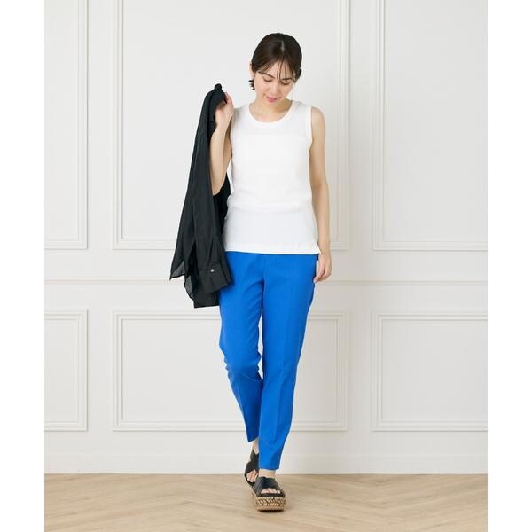 イネド（INED）/コットンリブタンクトップ《YVON》