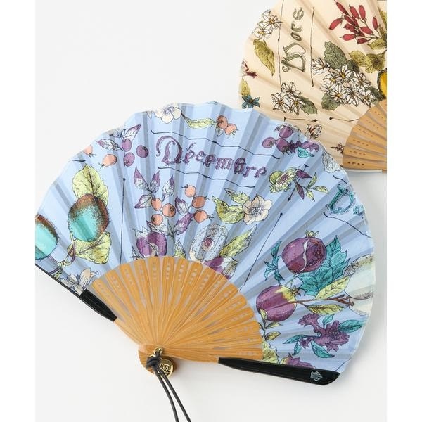 イネド（INED）/《FAVORITE》扇子　シーズナルフルール《manipuri》