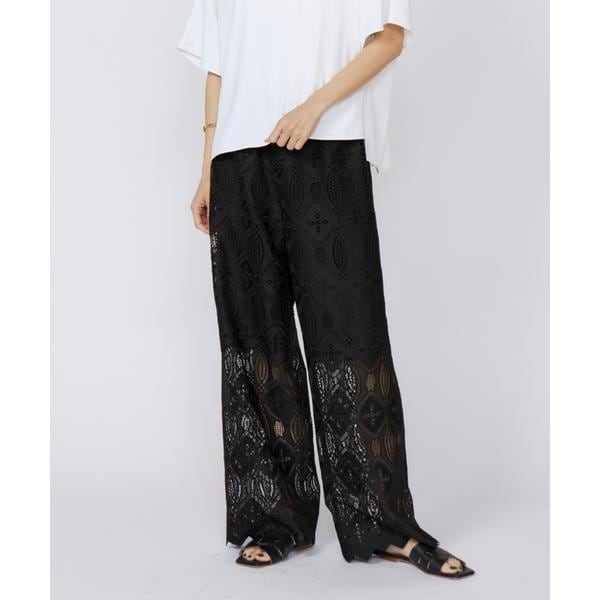 イネド（INED）/《大きいサイズ》レースパンツ