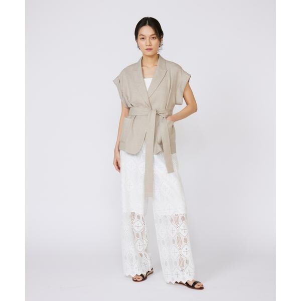 イネド（INED）/《大きいサイズ》レースパンツ