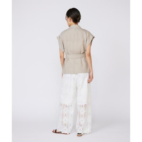 イネド（INED）/《大きいサイズ》レースパンツ