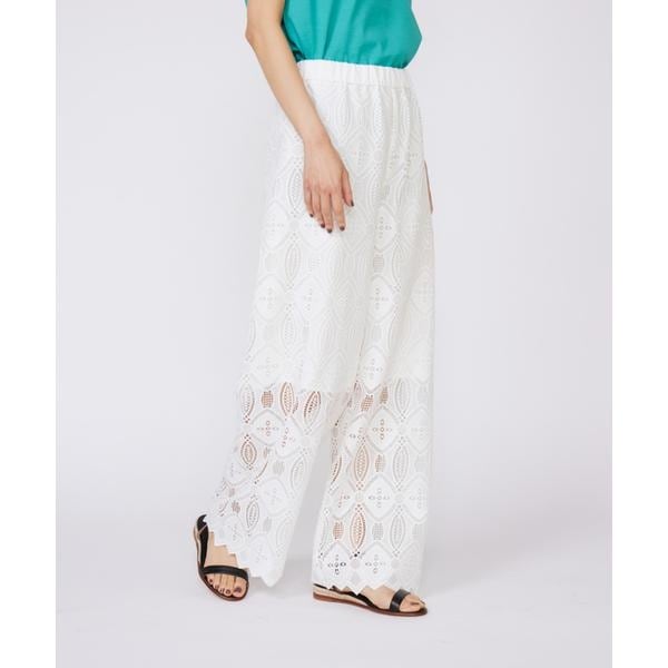 イネド（INED）/《大きいサイズ》レースパンツ