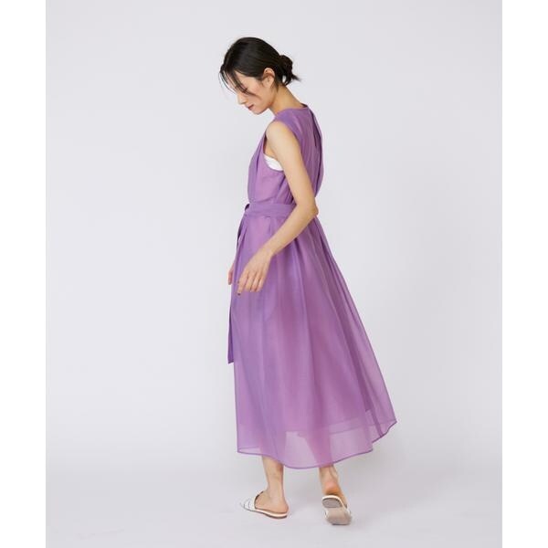 イネド（INED）/《大きいサイズ》シアーワンピース