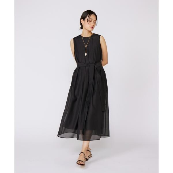 イネド（INED）/《大きいサイズ》シアーワンピース