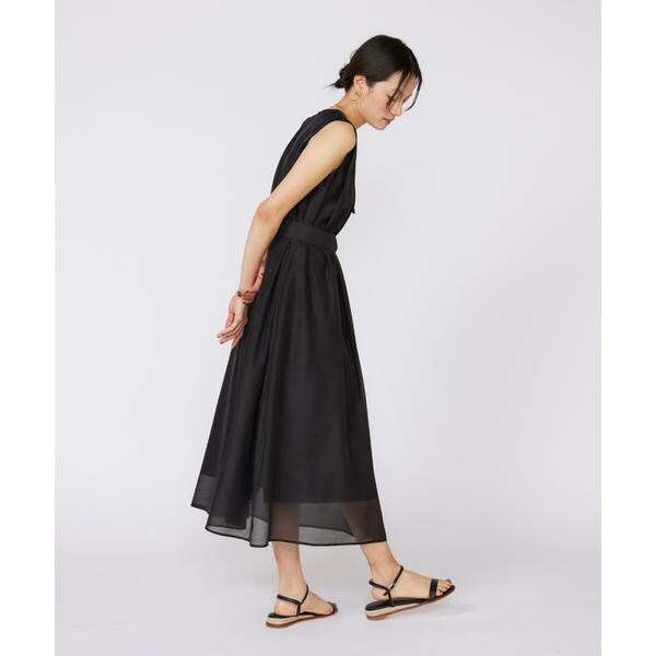 イネド（INED）/《大きいサイズ》シアーワンピース