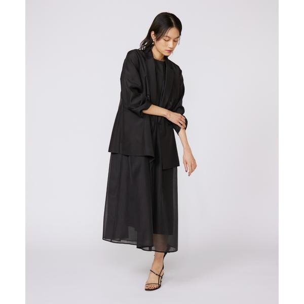 イネド（INED）/《大きいサイズ》シアーワンピース