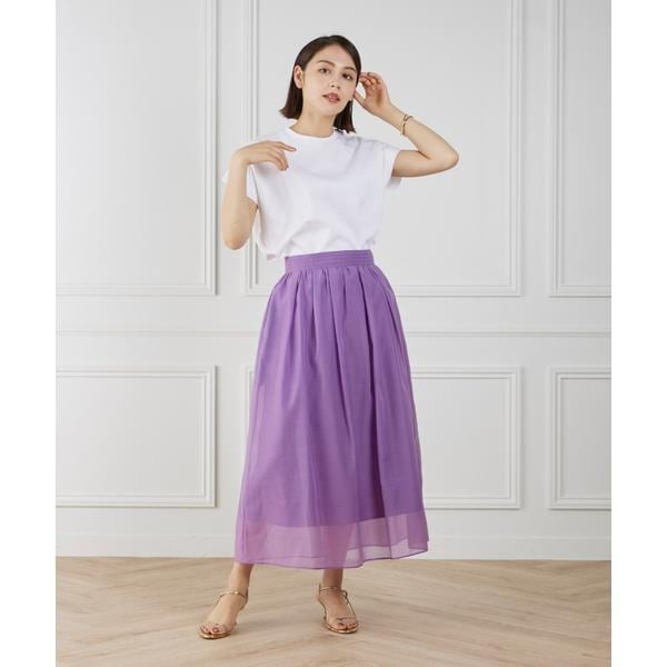 イネド（INED）/《大きいサイズ》シアースカート