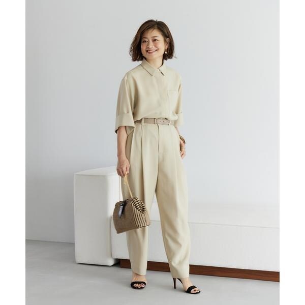 イネド（INED）/《三尋木奈保コラボ》辛口モードなワイドスリーブシャツ